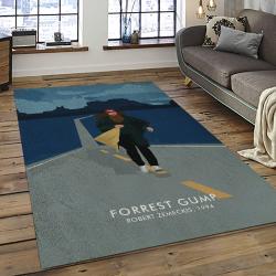 Forest Gump Movie Carpet Rectangle Area Rug For Living Room Home Room Decor Gift For Friends FG24