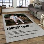 forest gump movie carpet rectangle area rug for living room home room decor gift for friends dark room fg26