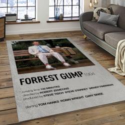 Forest Gump Movie Carpet Rectangle Area Rug For Living Room Home Room Decor Gift For Friends FG26