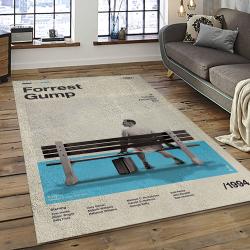 Forest Gump Movie Carpet Rectangle Area Rug For Living Room Home Room Decor Gift For Friends FG29