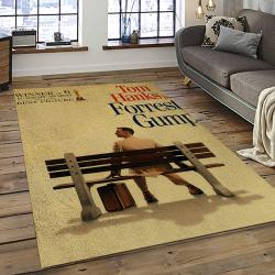 Forest Gump Movie Carpet Rectangle Area Rug For Living Room Home Room Decor Gift For Friends FG31