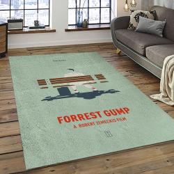 Forest Gump Movie Carpet Rectangle Area Rug For Living Room Home Room Decor Gift For Friends FG32