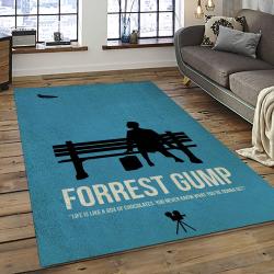 Forest Gump Movie Carpet Rectangle Area Rug For Living Room Home Room Decor Gift For Friends FG33