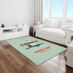 forest gump movie carpet rectangle area rug for living room home room decor gift for friends light room fg32