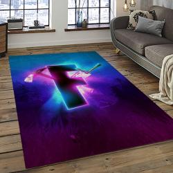 Fortnite Video Game Carpet Rectangle Area Rug For Living Room Home Room Decor Gift For Friends FNT16
