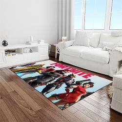 fortnite video game carpet rectangle area rug for living room home room decor gift for friends light room fnt31