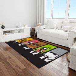 goofy disney cartoon carpet rectangle area rug for living room home room decor gift for friends light room gofy15