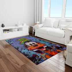 goofy disney cartoon carpet rectangle area rug for living room home room decor gift for friends light room gofy24