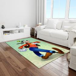 goofy disney cartoon carpet rectangle area rug for living room home room decor gift for friends light room gofy29