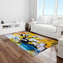 goofy disney cartoon carpet rectangle area rug for living room home room decor gift for friends light room gofy34