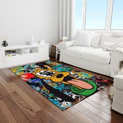 goofy disney cartoon carpet rectangle area rug for living room home room decor gift for friends light room gofy39