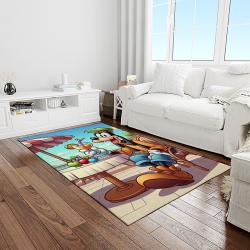 goofy disney cartoon carpet rectangle area rug for living room home room decor gift for friends light room gofy4