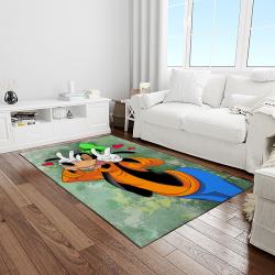 goofy disney cartoon carpet rectangle area rug for living room home room decor gift for friends light room gofy40