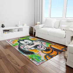 goofy disney cartoon carpet rectangle area rug for living room home room decor gift for friends light room gofy43