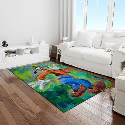 goofy disney cartoon carpet rectangle area rug for living room home room decor gift for friends light room gofy50