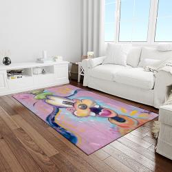 goofy disney cartoon carpet rectangle area rug for living room home room decor gift for friends light room gofy51