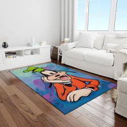 goofy disney cartoon carpet rectangle area rug for living room home room decor gift for friends light room gofy52