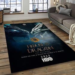 House Of The Dragon Movie Carpet Rectangle Area Rug For Living Room Home Room Decor Gift For Friends HOTD10