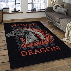 House Of The Dragon Movie Carpet Rectangle Area Rug For Living Room Home Room Decor Gift For Friends HOTD14