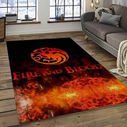House Of The Dragon Movie Carpet Rectangle Area Rug For Living Room Home Room Decor Gift For Friends HOTD4