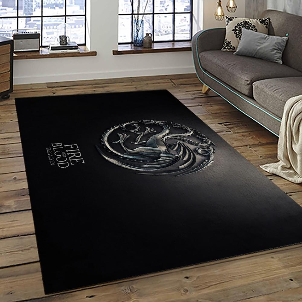 House Of The Dragon Movie Carpet Rectangle Area Rug For Living Room Home Room Decor Gift For Friends HOTD40 house of the dragon movie carpet rectangle area rug for living room home room decor gift for friends dark room hotd40