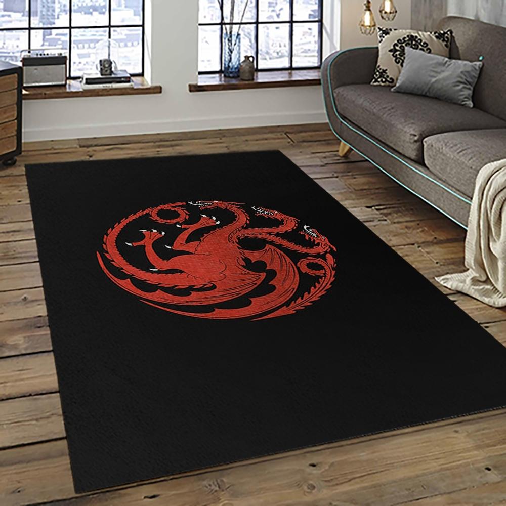 House Of The Dragon Movie Carpet Rectangle Area Rug For Living Room Home Room Decor Gift For Friends HOTD53 house of the dragon movie carpet rectangle area rug for living room home room decor gift for friends dark room hotd53