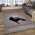 inception movie carpet rectangle area rug for living room home room decor gift for friends and family dark room icp13
