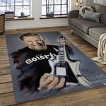 james hetfield musician rectangle area rug for living room home room decor gift for friends and family dark room jhe15