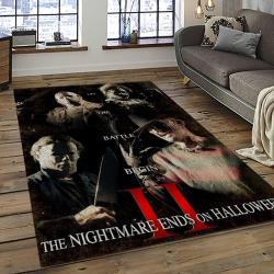 Jason Voorhees Horror Movie Character Rectangle Area Rug For Living Room Home Room Decor Gift For Friends And Family JVE13
