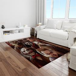 jason voorhees horror movie character rectangle area rug for living room home room decor gift for friends and family light room jve1