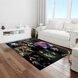 jason voorhees horror movie character rectangle area rug for living room home room decor gift for friends and family light room jve17