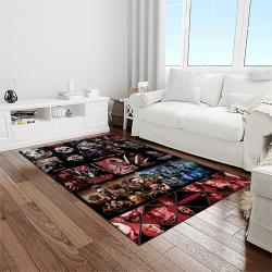 jason voorhees horror movie character rectangle area rug for living room home room decor gift for friends and family light room jve24