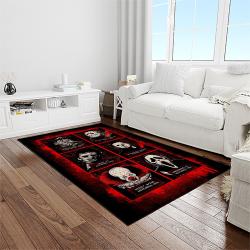 jason voorhees horror movie character rectangle area rug for living room home room decor gift for friends and family light room jve25