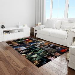 jason voorhees horror movie character rectangle area rug for living room home room decor gift for friends and family light room jve32