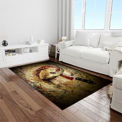 jason voorhees horror movie character rectangle area rug for living room home room decor gift for friends and family light room jve33