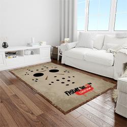 jason voorhees horror movie character rectangle area rug for living room home room decor gift for friends and family light room jve52
