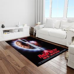 jason voorhees horror movie character rectangle area rug for living room home room decor gift for friends and family light room jve54