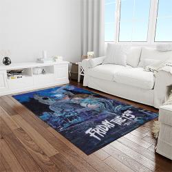 jason voorhees horror movie character rectangle area rug for living room home room decor gift for friends and family light room jve58