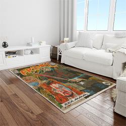 jason voorhees horror movie character rectangle area rug for living room home room decor gift for friends and family light room jve61
