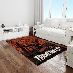 jason voorhees horror movie character rectangle area rug for living room home room decor gift for friends and family light room jve62