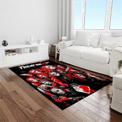 jason voorhees horror movie character rectangle area rug for living room home room decor gift for friends and family light room jve71