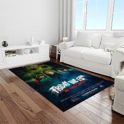 jason voorhees horror movie character rectangle area rug for living room home room decor gift for friends and family light room jve73