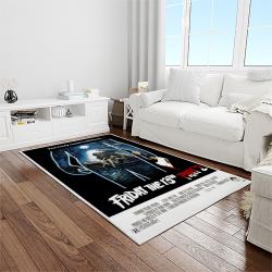 jason voorhees horror movie character rectangle area rug for living room home room decor gift for friends and family light room jve79