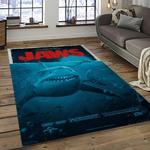 jaws movie rectangle area rug for living room home room decor gift for friends and family dark room jaw15