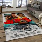 jaws movie rectangle area rug for living room home room decor gift for friends and family dark room jaw21