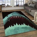 jaws movie rectangle area rug for living room home room decor gift for friends and family dark room jaw23