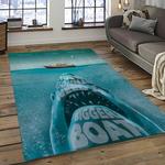 jaws movie rectangle area rug for living room home room decor gift for friends and family dark room jaw3