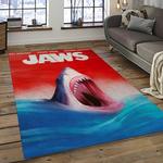 jaws movie rectangle area rug for living room home room decor gift for friends and family dark room jaw36