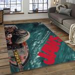 jaws movie rectangle area rug for living room home room decor gift for friends and family dark room jaw38