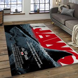 Jaws Movie Rectangle Area Rug For Living Room Home Room Decor Gift For Friends And Family JAW42